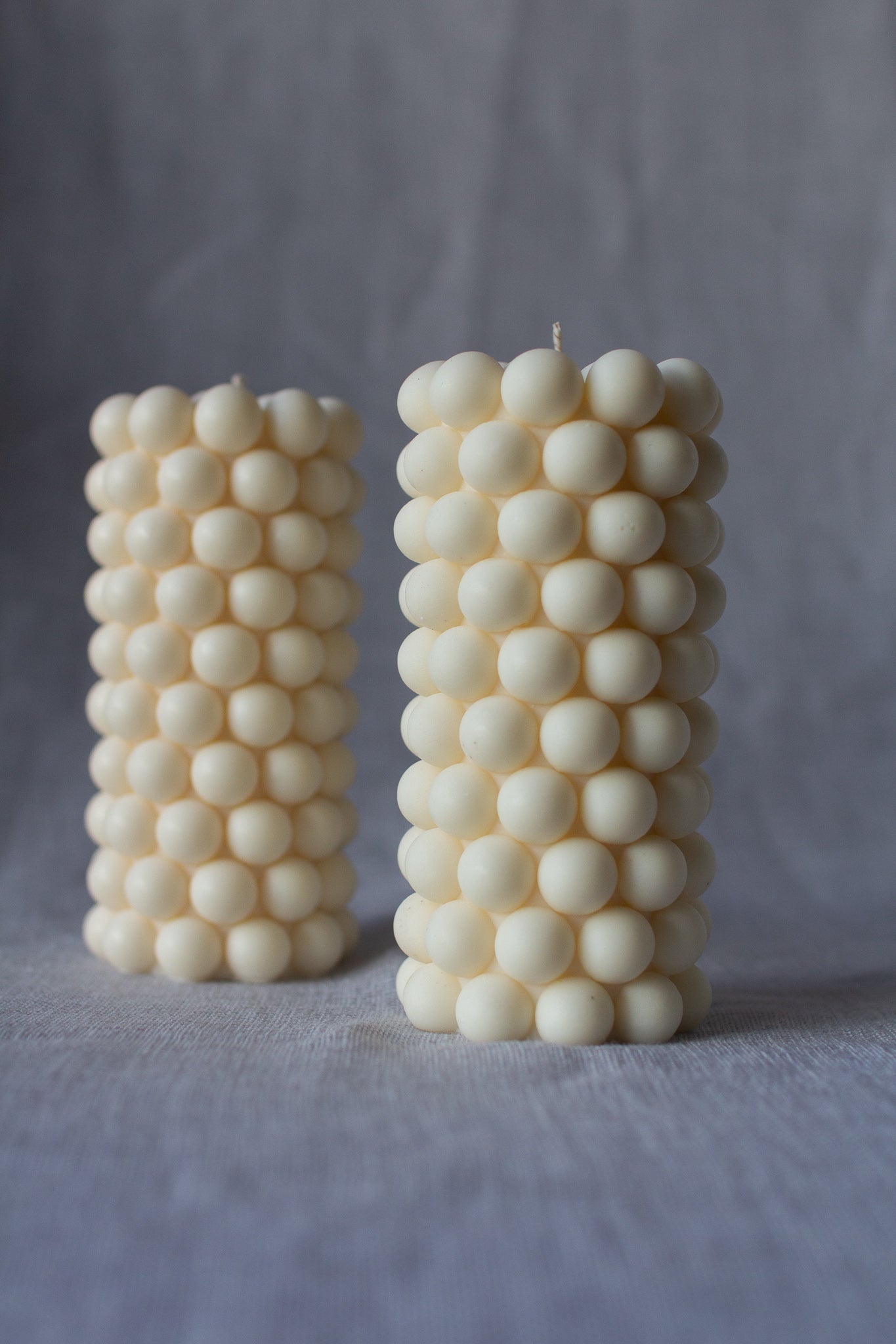 Jim | Large Pearl Pillar Candle