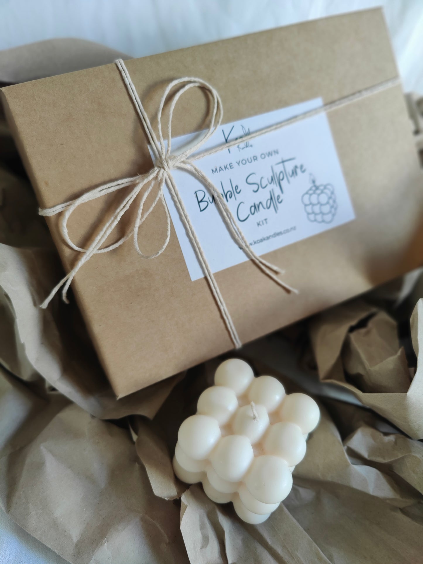 Make Your Own Bubble Sculpture Candle Kit