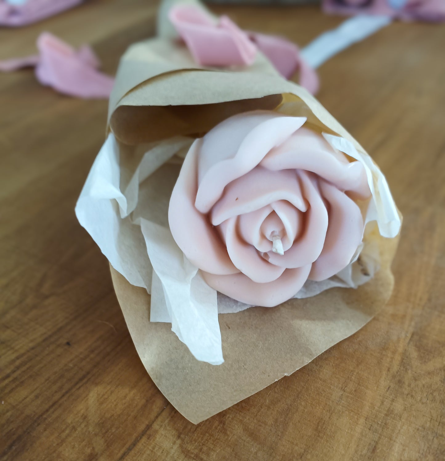 Bouquet of Rose Candles