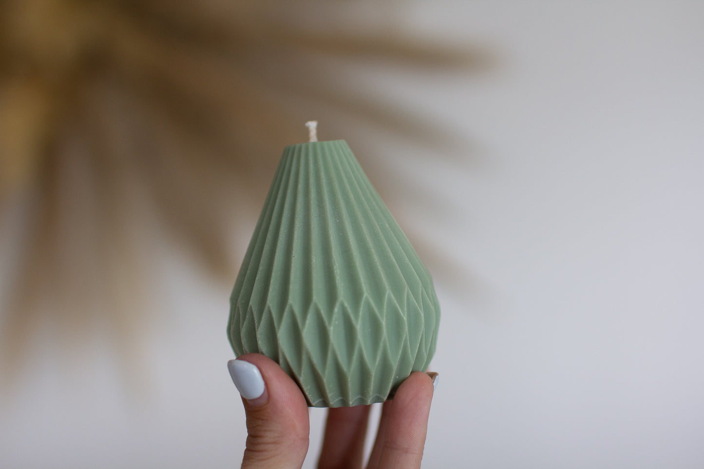 Cedar | Pear Shaped Sculpture Candle