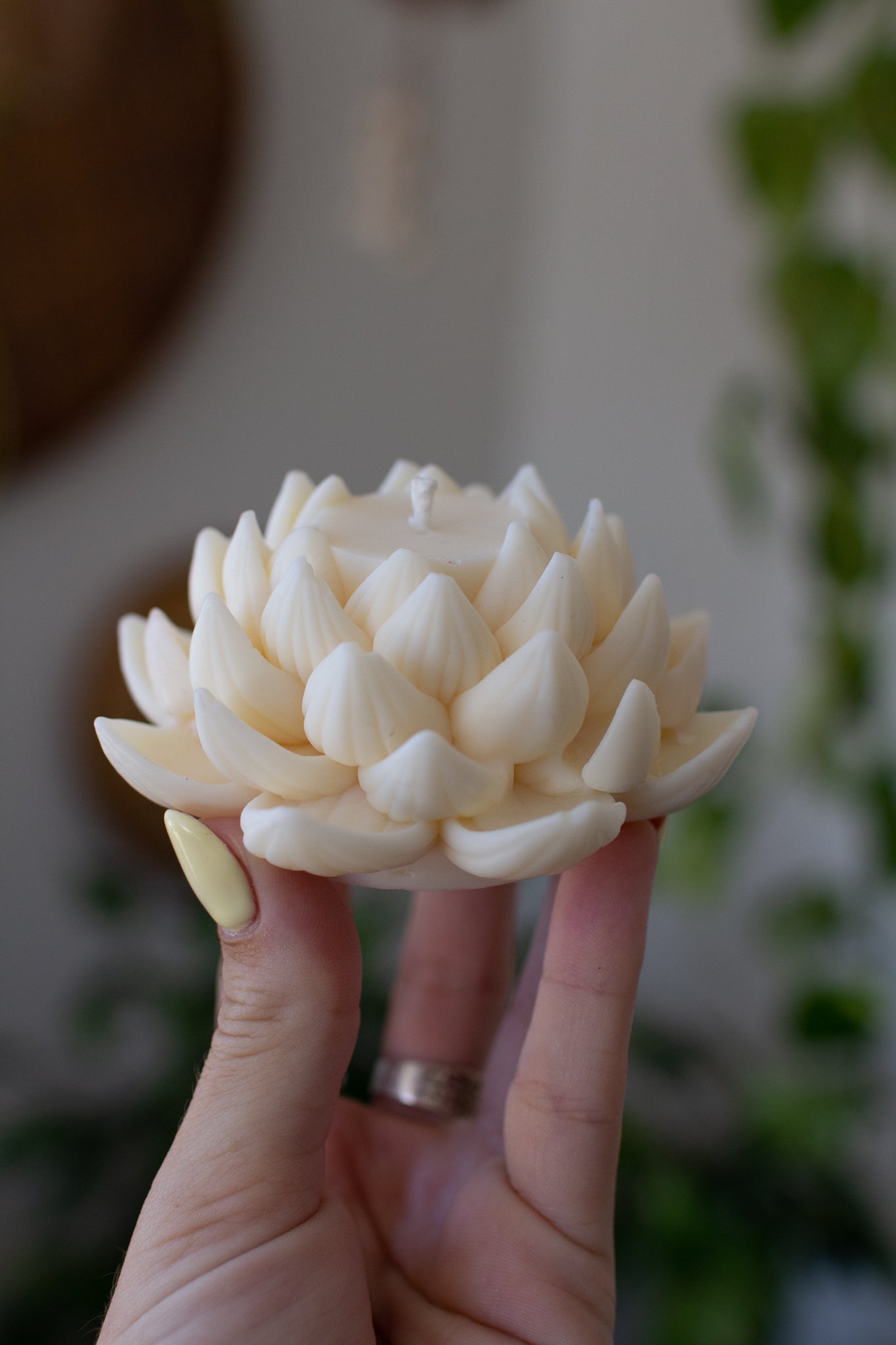 Lotus Flower| Sculpture Candle