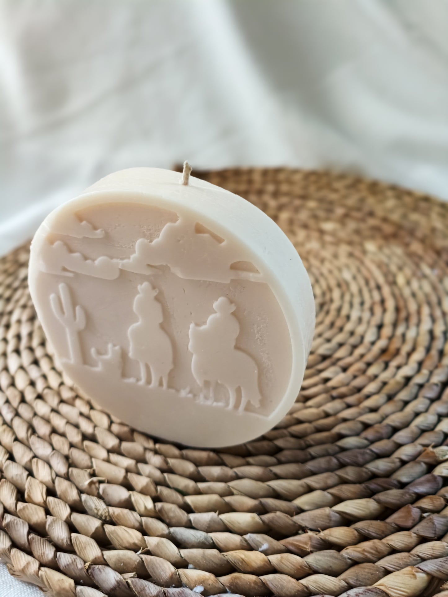Rider | Cowboy Rounded Sculpture Candle