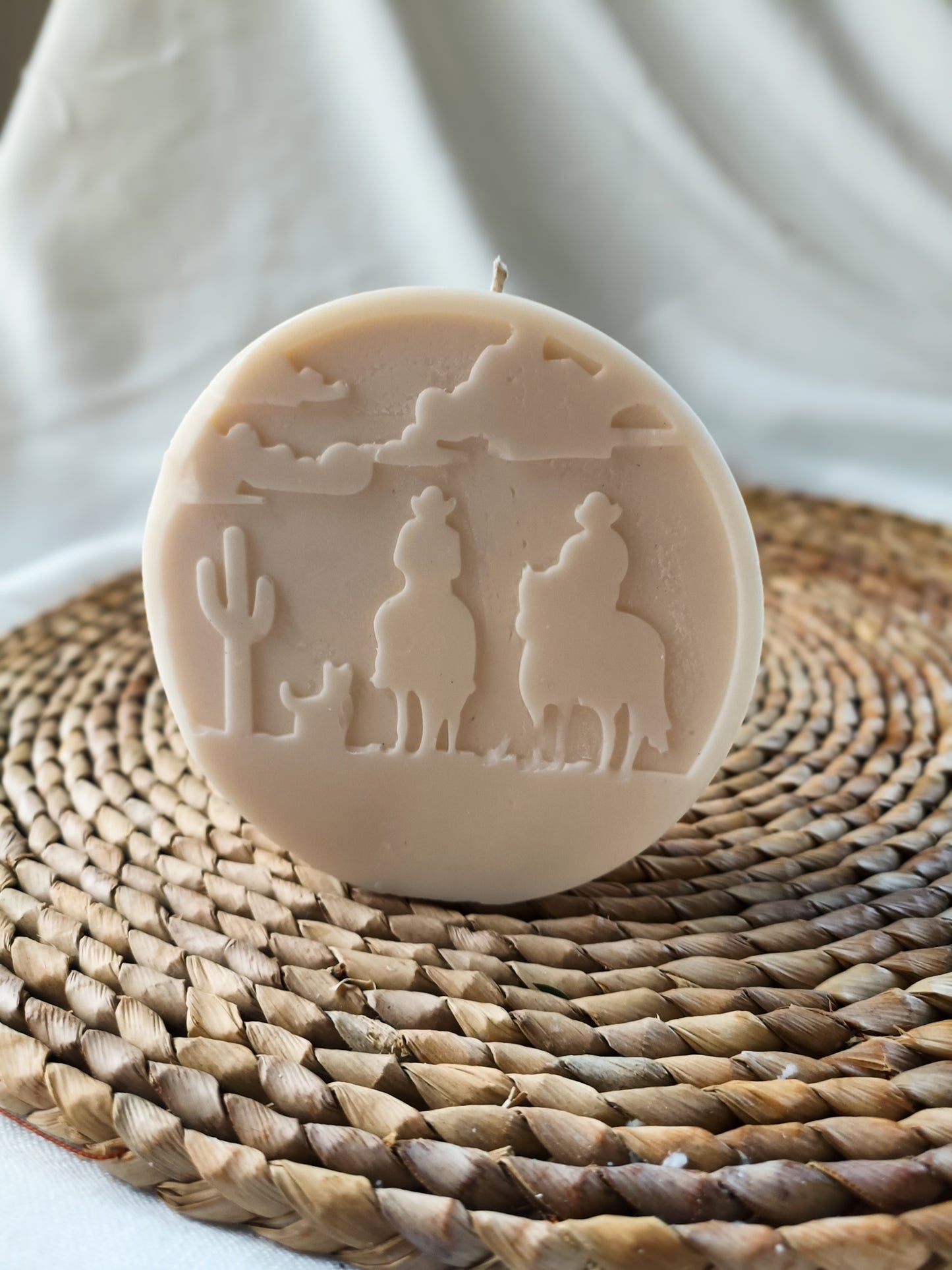 Rider | Cowboy Rounded Sculpture Candle