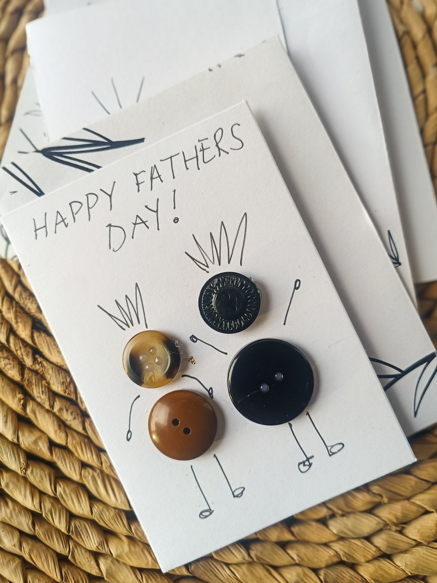 Make Dads Day this Fathers Day | Handmade Button Gift Cards