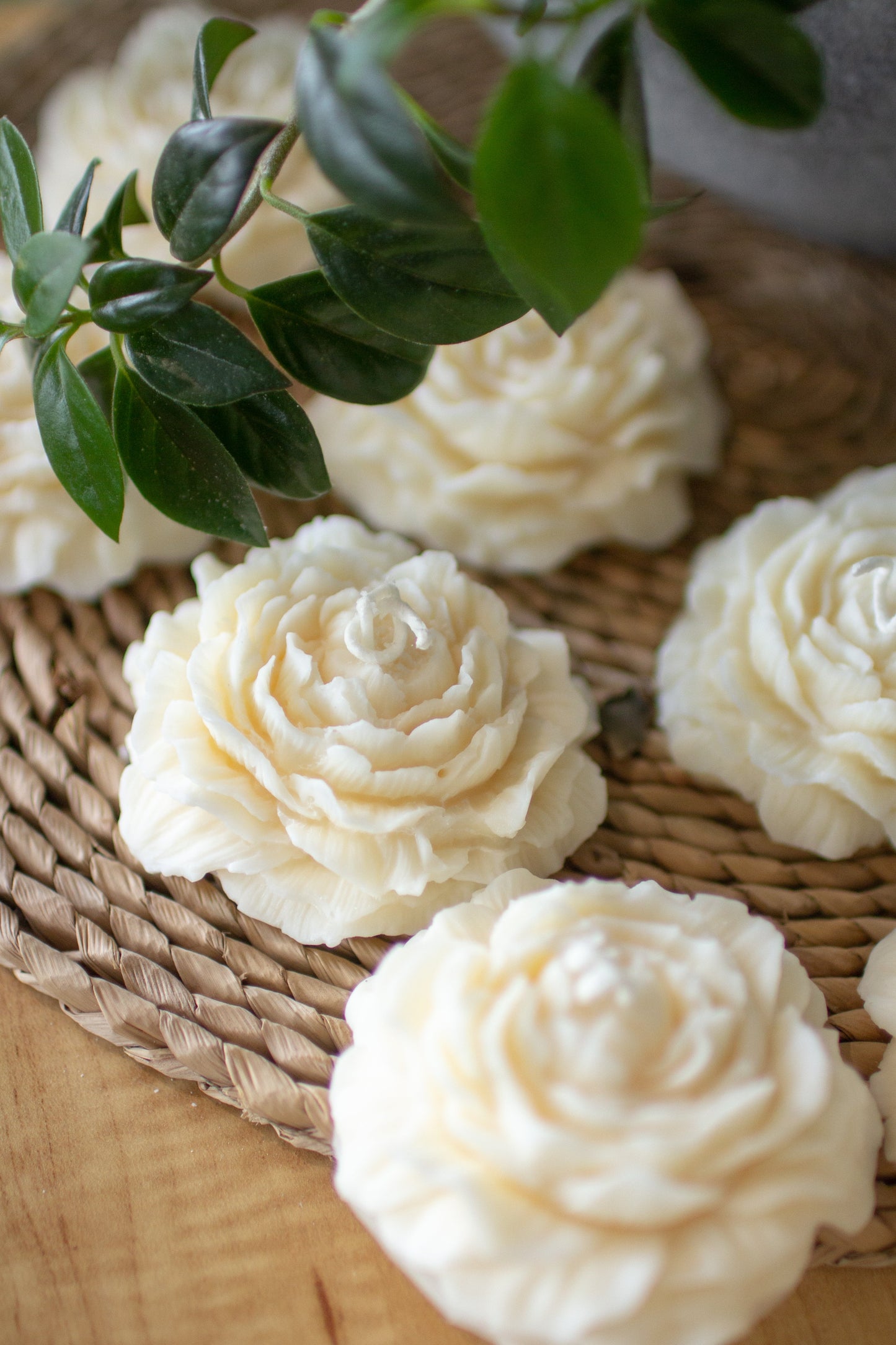 Little P Box Set | Peony Flower Candles