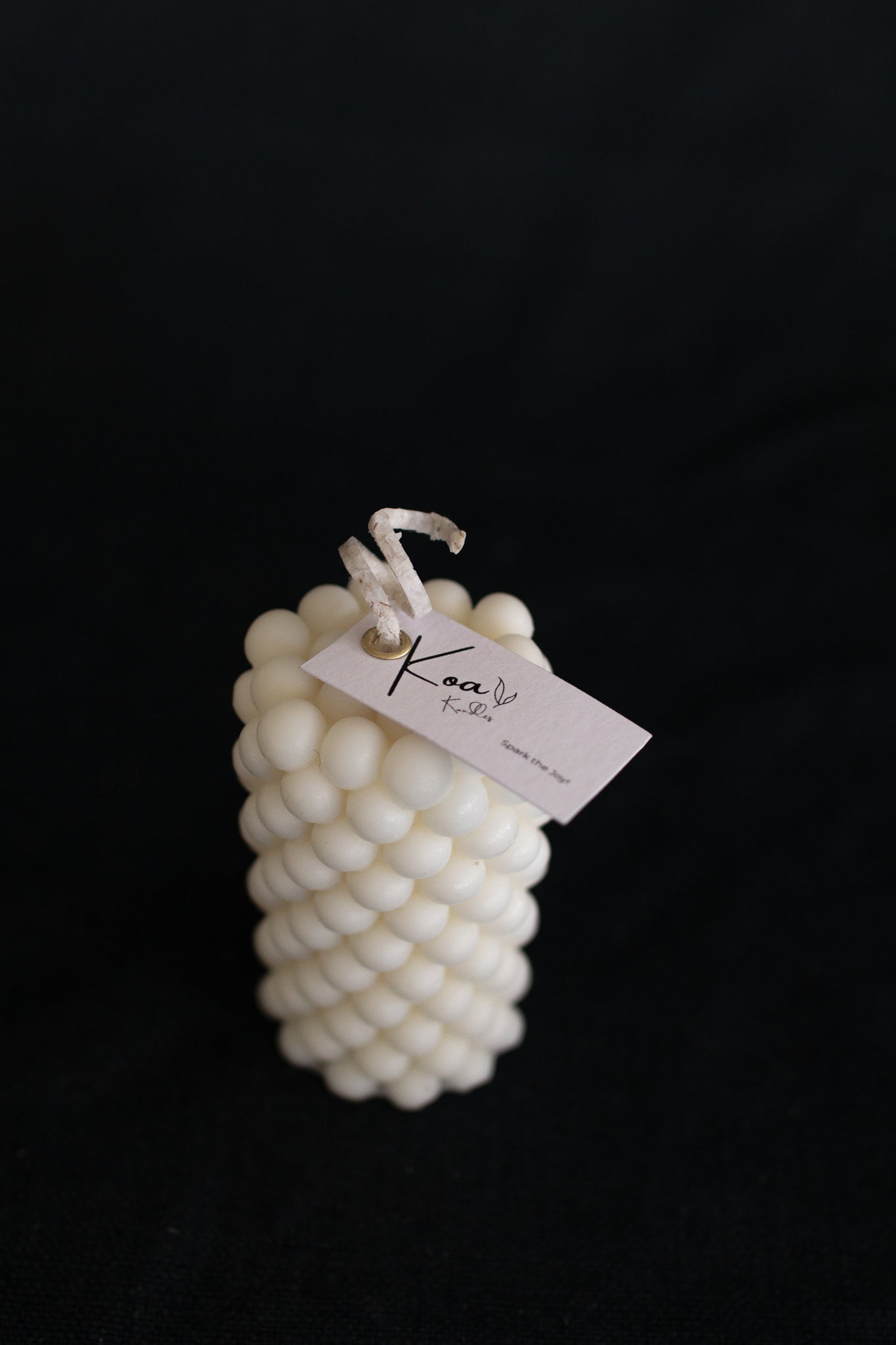 Jimmy | Small Pearl Pillar Candle