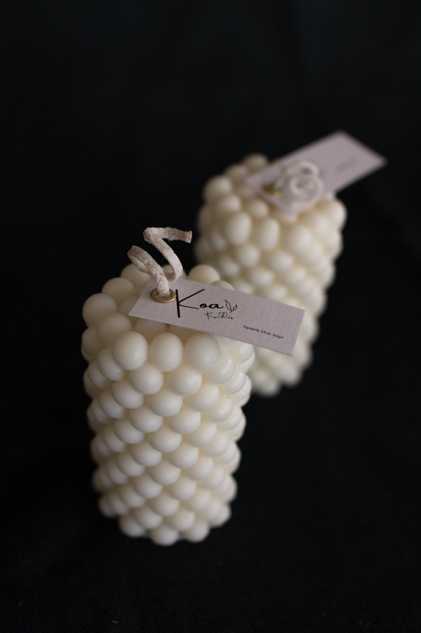 Jimmy | Small Pearl Pillar Candle