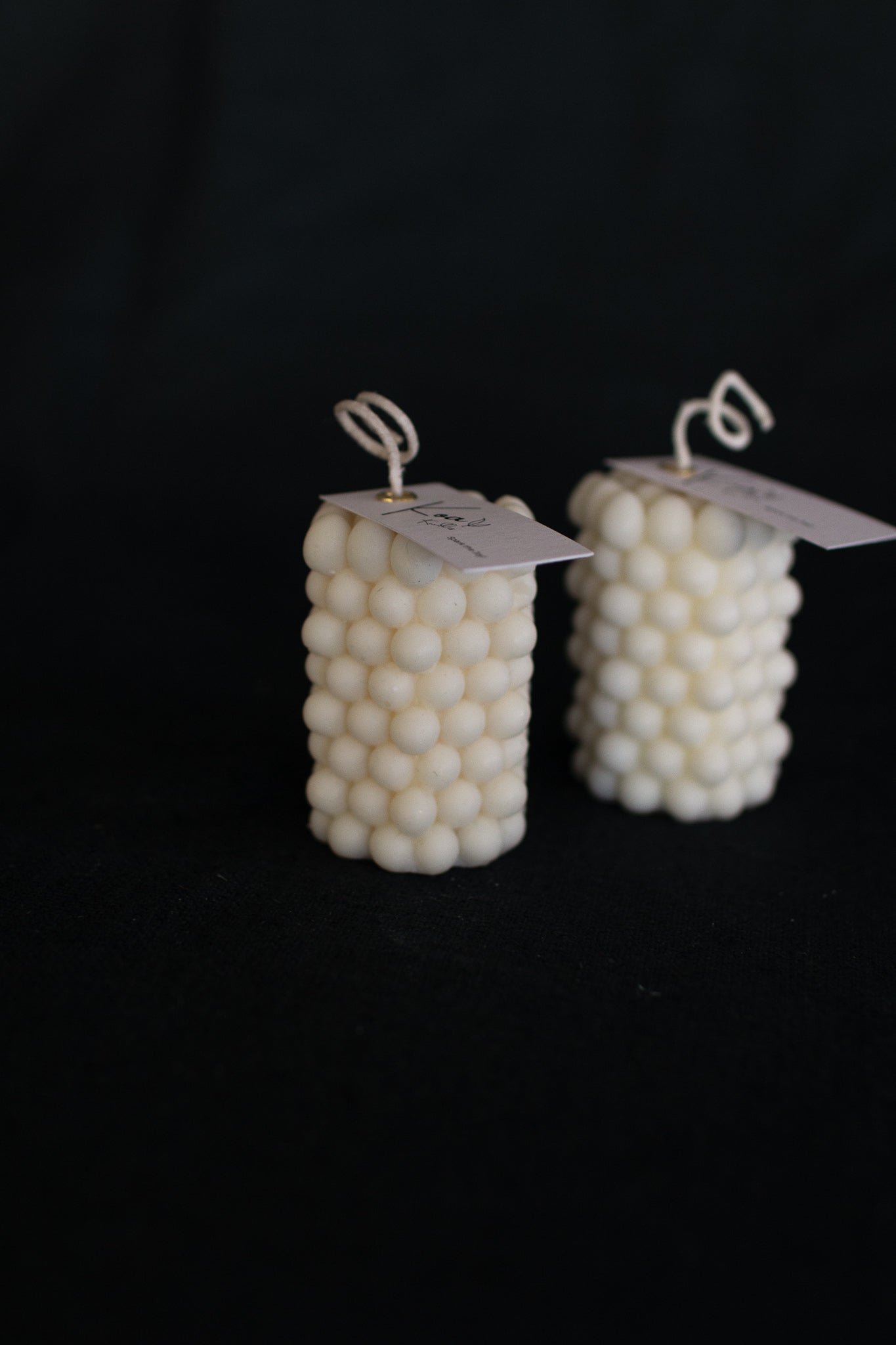 Jimmy | Small Pearl Pillar Candle