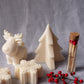 Festive Flames | Christmas Tree Candle Trio