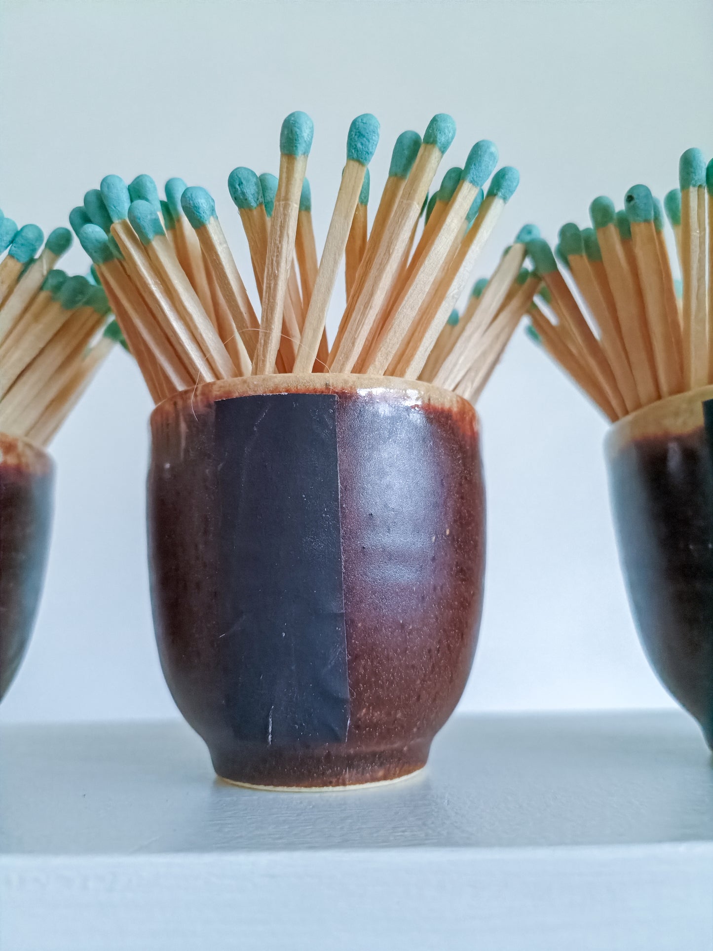 Mantlepiece Match Pot