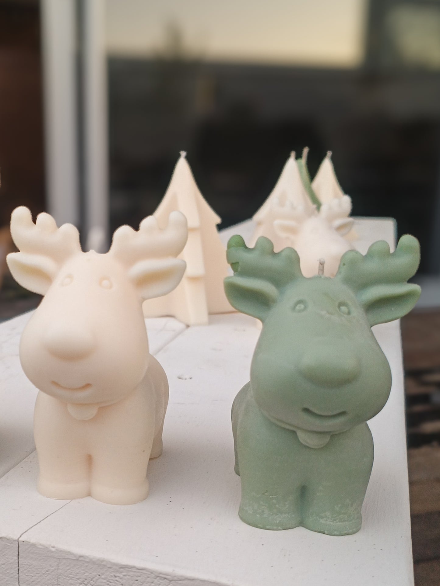 Rudolph | The Reindeer Sculpture Candle