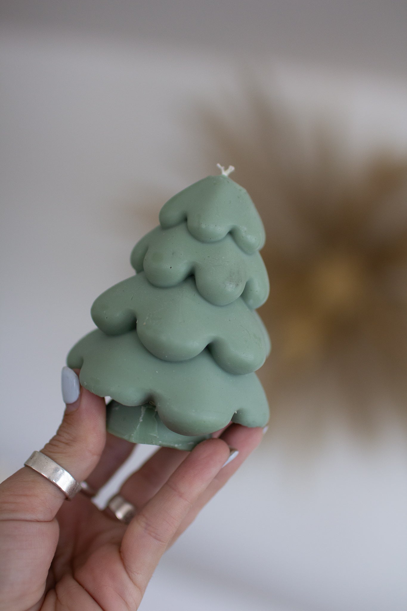 Hallie | Christmas Tree Sculpture Candle