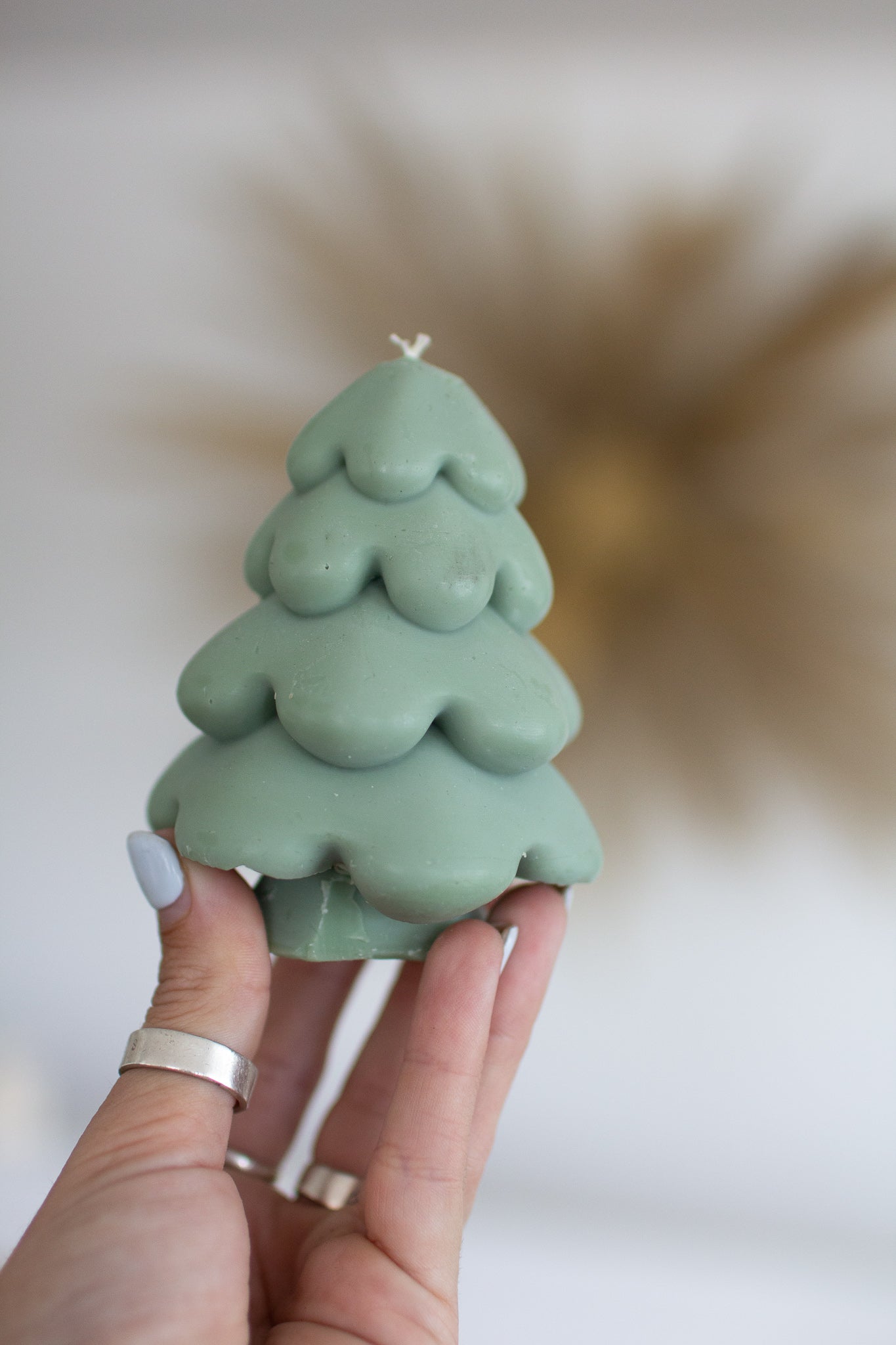 Hallie | Christmas Tree Sculpture Candle