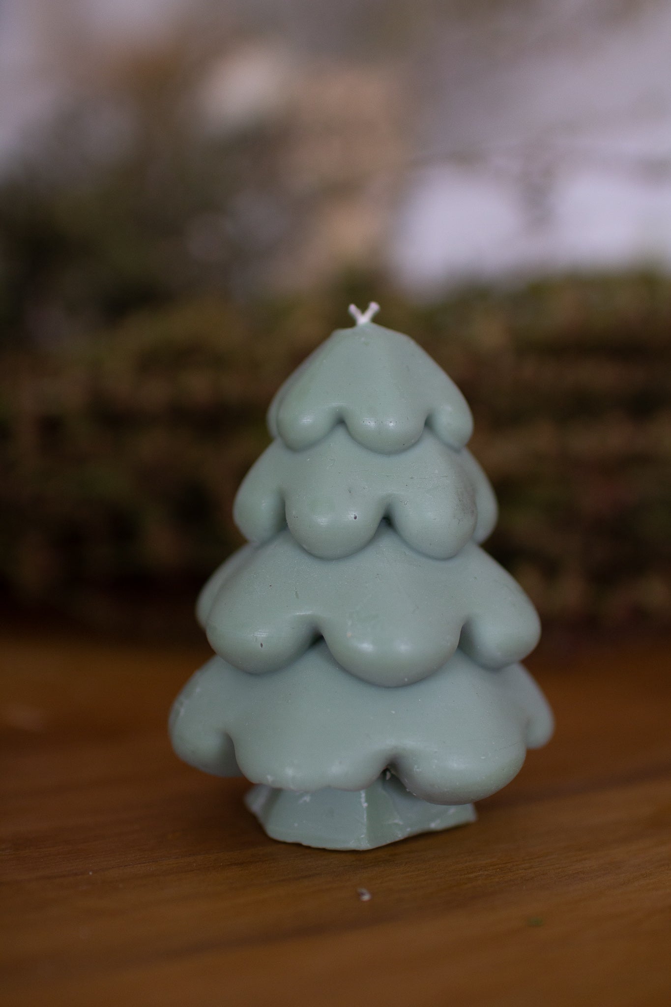 Hallie | Christmas Tree Sculpture Candle