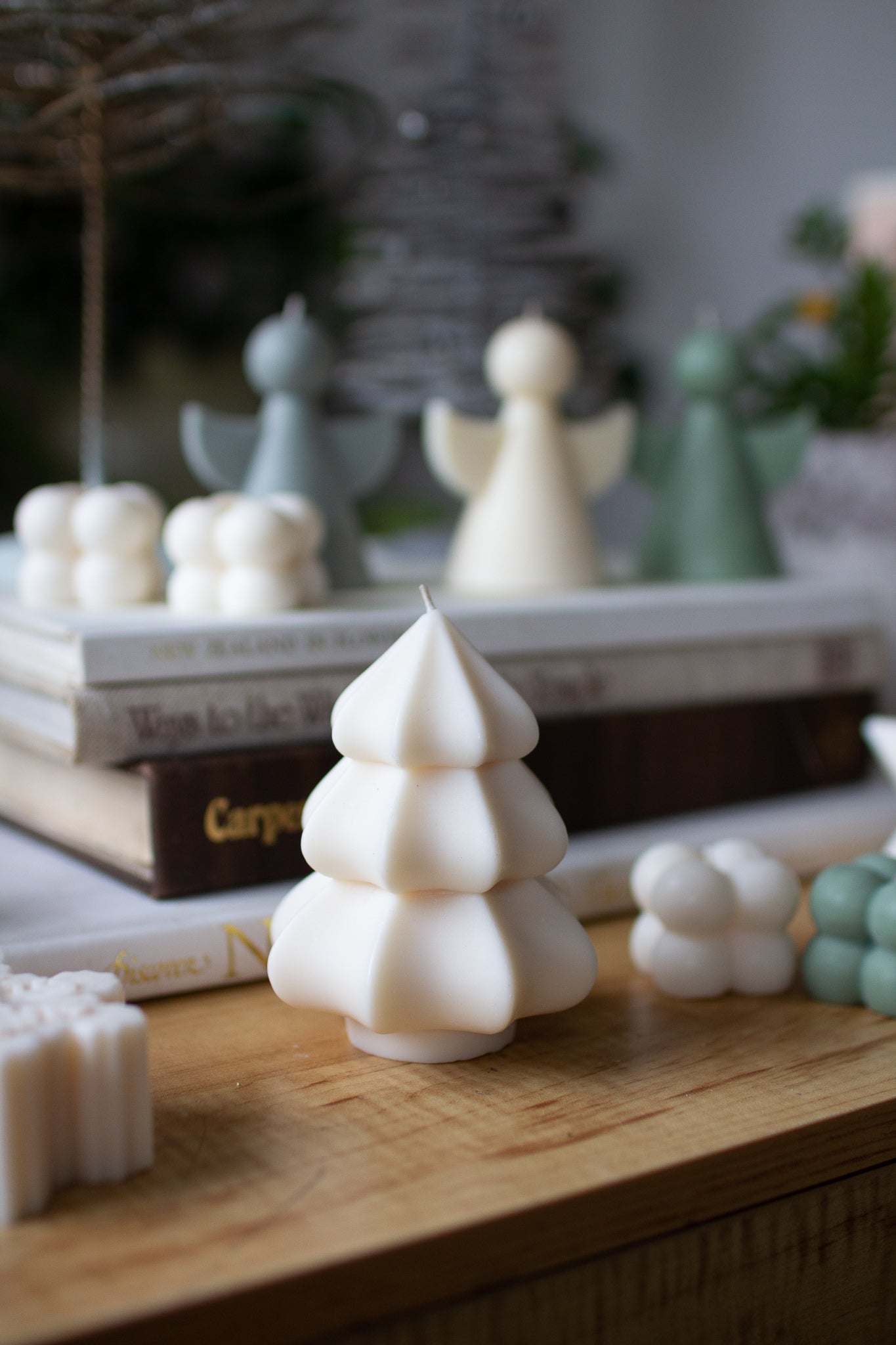 Hope | Christmas Tree Sculpture Candle