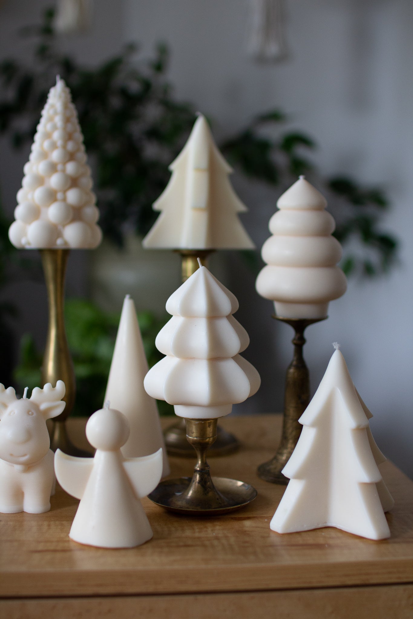 Harakeke | Christmas Tree Sculpture Candle