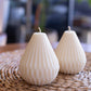 Cedar | Pear Shaped Sculpture Candle