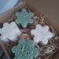 Snow Storm Set | Snowflake Shaped Candle Gift Set