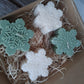 Snow Storm Set | Snowflake Shaped Candle Gift Set