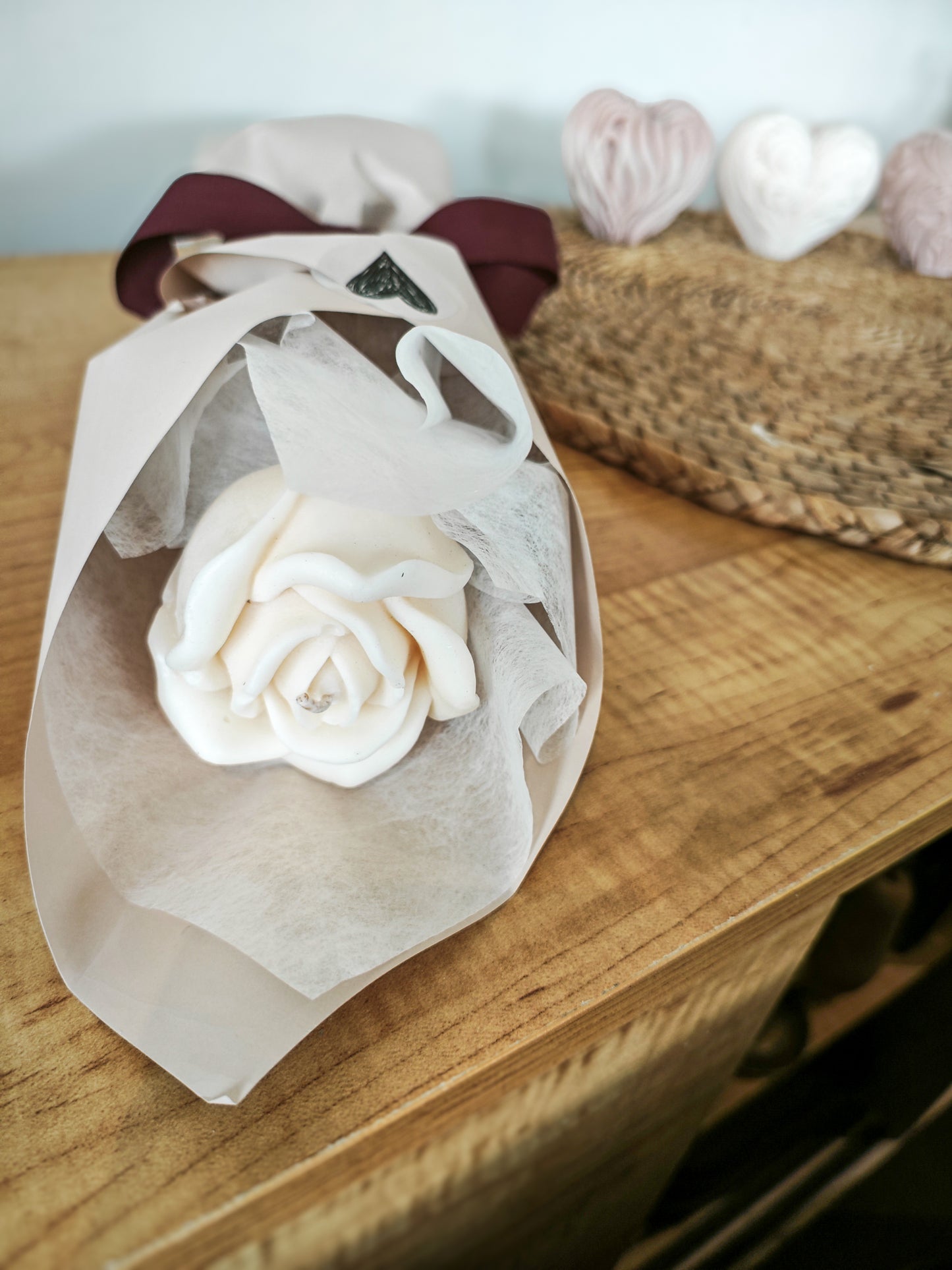 Bouquet of Rose Candles