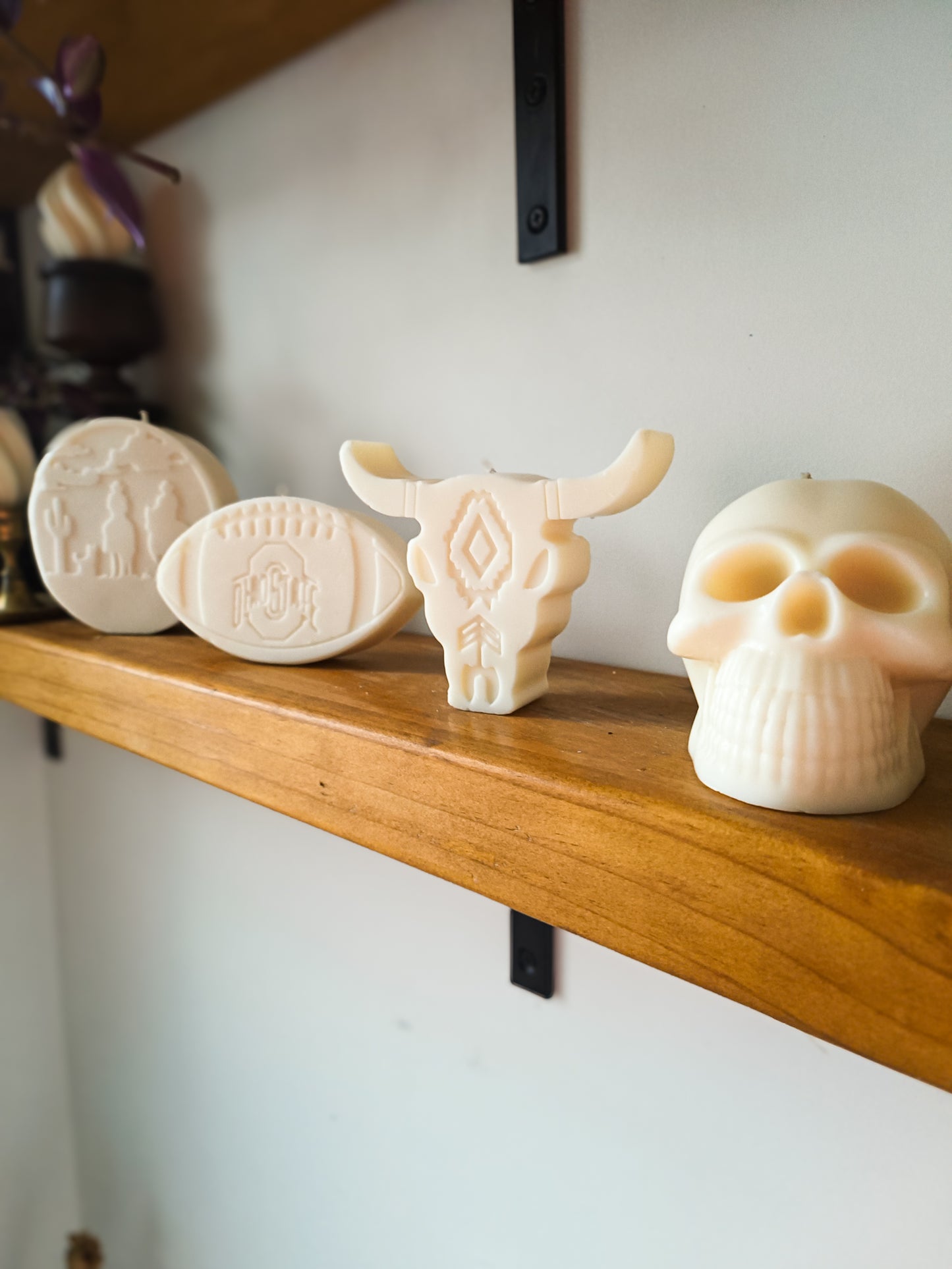 Rider | Cowboy Rounded Sculpture Candle