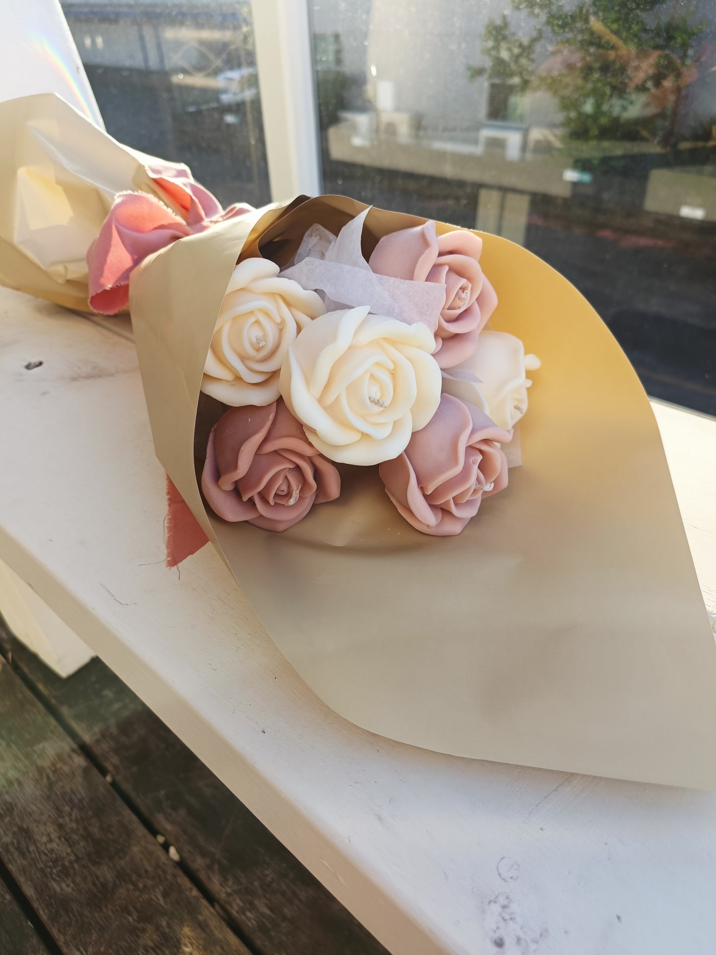 Bouquet of Rose Candles