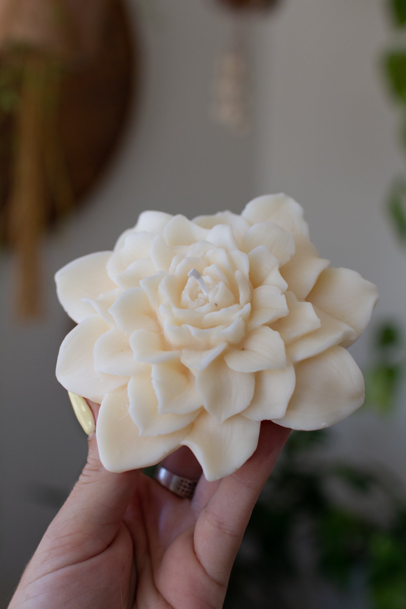 Camellia | Flower Sculpture Candle