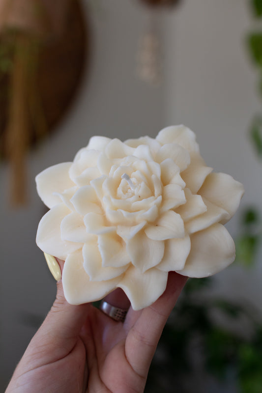 Camellia | Flower Sculpture Candle