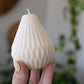 Cedar | Pear Shaped Sculpture Candle