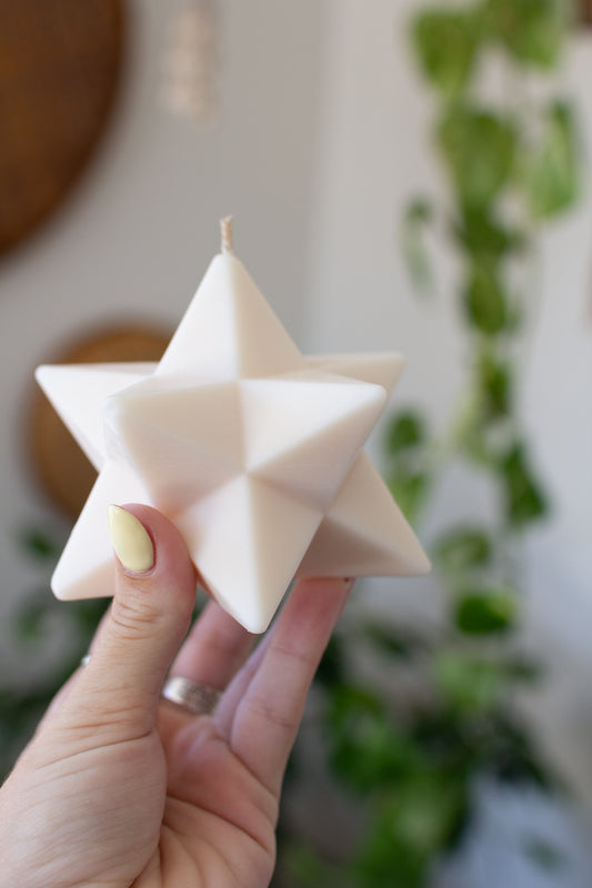 Cadis | Star Shaped Sculpture Candle