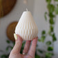 Cedar | Pear Shaped Sculpture Candle