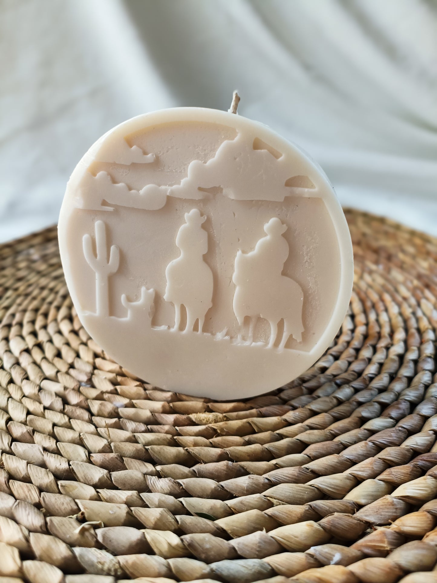 Rider | Cowboy Rounded Sculpture Candle