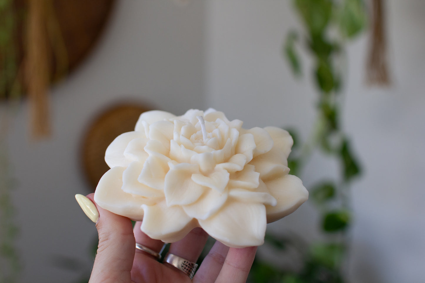 Camellia | Flower Sculpture Candle