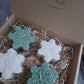 Snow Storm Set | Snowflake Shaped Candle Gift Set
