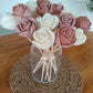 Bouquet of Rose Candles
