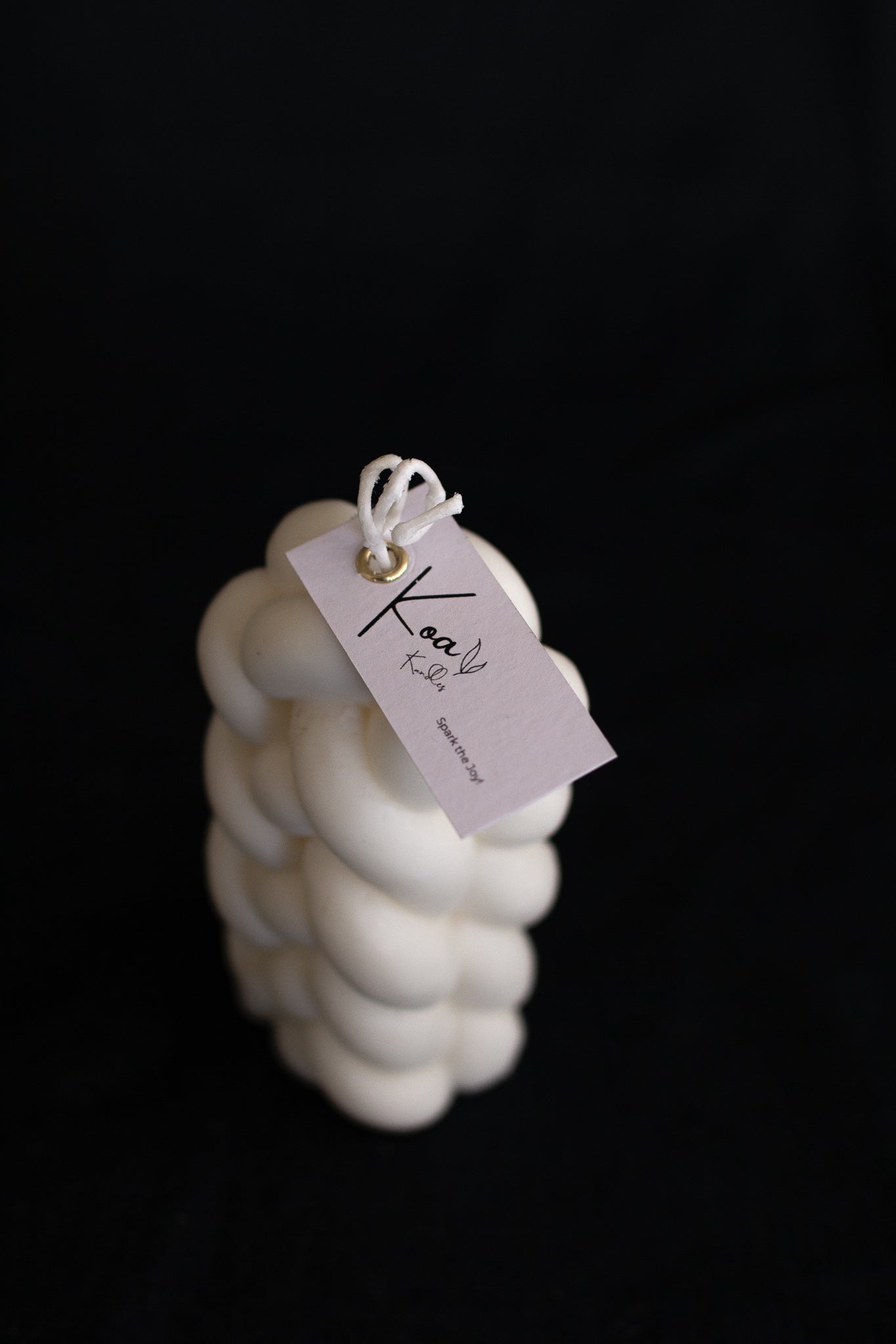 Alena | Weave Pillar Candle