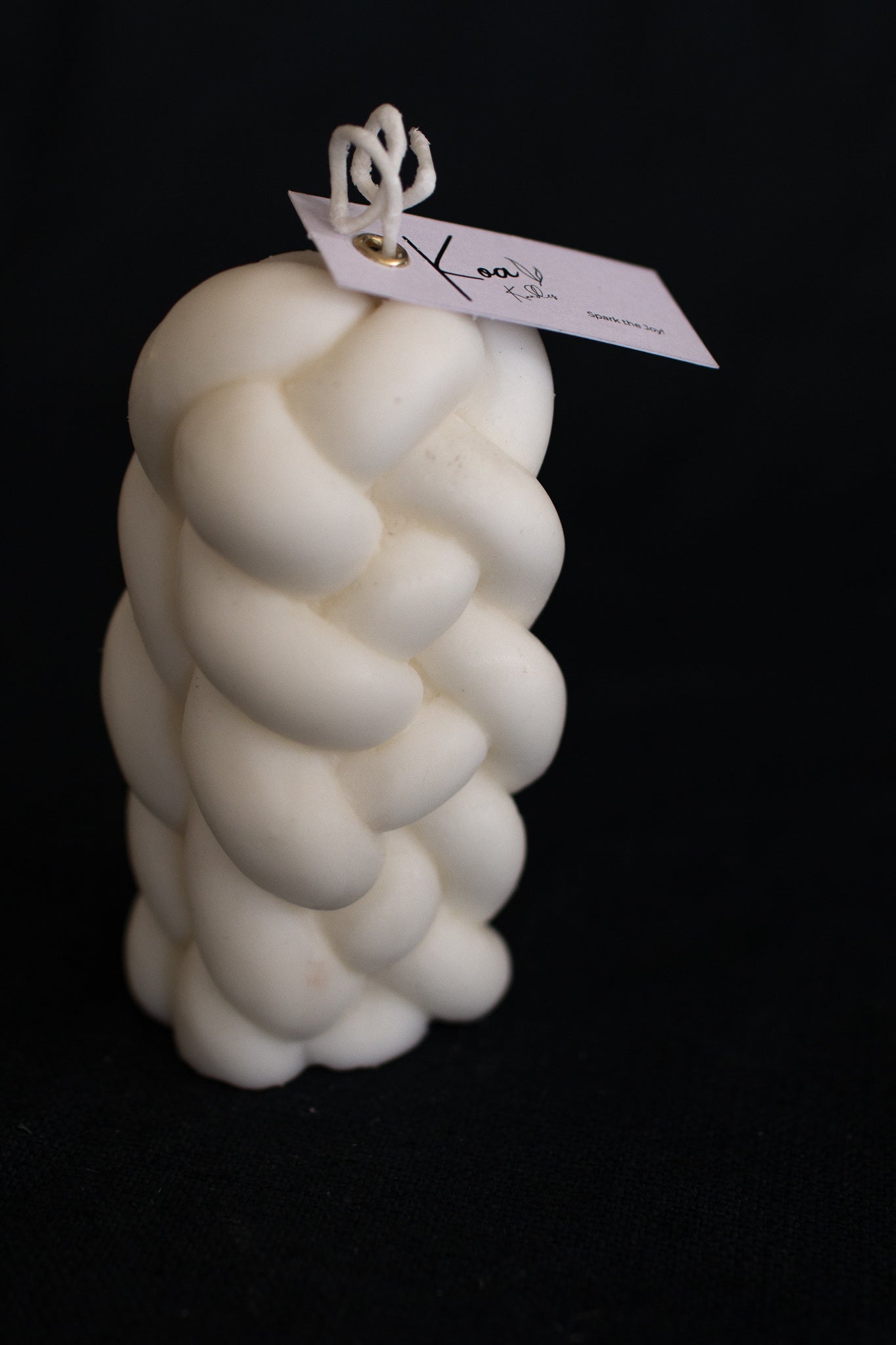 Alena | Weave Pillar Candle