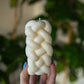 Alena | Weave Pillar Candle